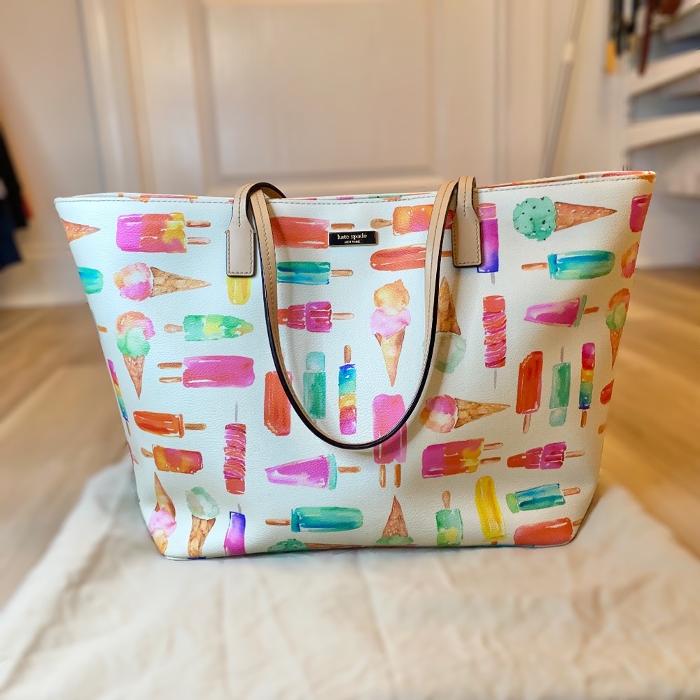 RARE Kate Spade Ice Cream Tote